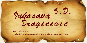 Vukosava Dragičević vizit kartica